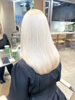 サンクプロジェクト(cinq PROJECT)&nbsp;原宿韓国顔まわりホワイトベージュホワイトブロンド