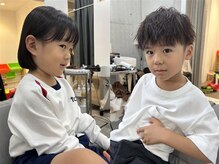 【キッズ専用の個室を完備】安心してカットができる♪ぜひご家族でご来店ください☆