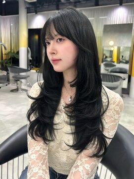 シティ(CITY) ハッシュカット  ワンホンヘア  ワンカールレイヤー