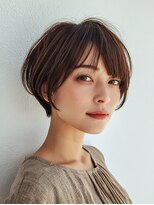 ロディーナコク 大口 新子安(rodina.coc)&nbsp;ピンクベージュ/アンブレラカラー/クールショート/前髪/大口子安