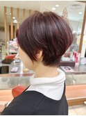 #大人小顔ショート