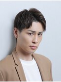 ダークアッシュ/カルマパーマ/アッシュブラック<理容室>[横浜駅]