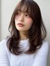 【白髪染可】カット+イノアカラー+サラ艶2stepトリートメント￥11000［荻窪］