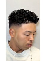 ヒロギンザ 仙台本店(HIRO GINZA)&nbsp;「ヒロ銀座仙台本店/武田」オールバックパーマ