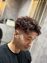 メグロバーバーショップロッポンギ 目黒六(MEGURO BARBER SHOP 6PPONGI) メッシュカラー/アレンジカラー/フェードカット
