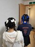 推し活ヘアセット♪お友達と一緒にプライベート空間で施術可能♪