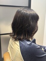 ルーム 大通店(ROOM)&nbsp;外はねボブ　ウェーブパーマ　切りっぱなしボブ