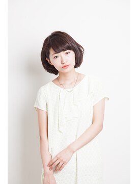 クロード モネ 池袋店(Claude MONET) 池袋のシンプルな耳かけボブ