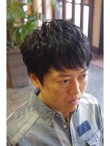ディスパッチヘアー 甲子園店(DISPATCH HAIR) 骨格修正カットで無造作ショートスタイル