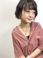 マーズ(Hair salon Mars) インナーカラー×ピンク ラベンダーアッシュショート