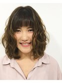 大人っぽい上品グラデーション(^^)