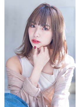 ケイト(kate) 【kate 大宮】☆外ハネレイヤー×ことりベージュ