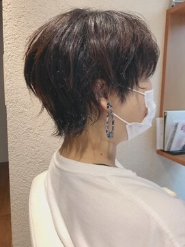 ゴットイール(GOTTO eel) マッシュウルフ×外ハネショート