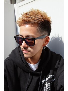 エヌドットバーバー ヒロオ(N.BARBER HIROO) 束感ショート　フェードカット　＜広尾/恵比寿＞