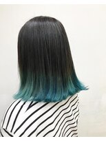 ボンドバイテトテ 三宮元町(BONDbytetote)&nbsp;裾カラー！ケサキミドリ