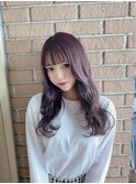 【salon de MiLK 原宿】超絶かわいいラベンダーピンク