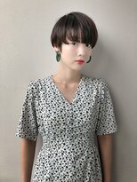前髪カール/ネオシースルーバング/くびれボブ［銀座］