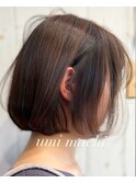 umi machi 塗り分けワンレンBob 2022/10/20
