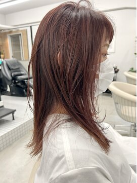 アペット(Appet) ミディアムレイヤー／モーヴピンク