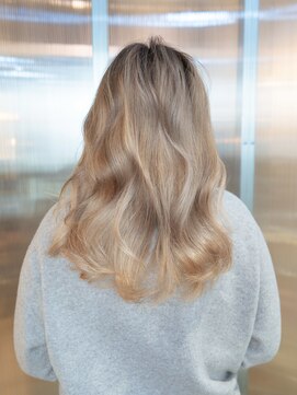 フィッツコア(FITS CORE) ホワイトブロンド グラデーション エアタッチ