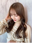 韓国ヘア/韓国/新宿/髪質改善/グレーアッシュ/チェリーブラウン