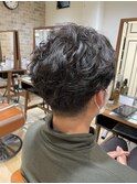 メンズセンターパートパーマ☆