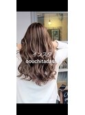 立川NO.1ハイライト☆コントラストベージュ