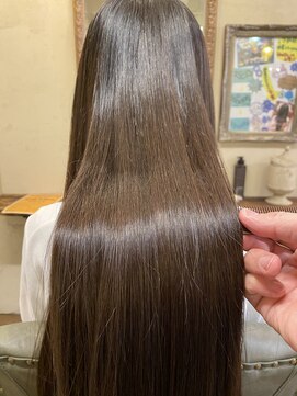 ベレッタ 枚方店(veretta.) 自分史上最高の艶髪へ/30代/40代/50代　担当：小林/縮毛矯正