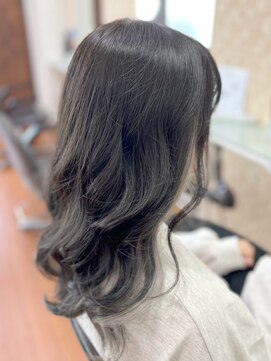 アークスヘアー 大人可愛い髪質改善カラーアッシュグレージュ透明感