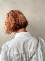 グリードヘアー セルフィッシュ(GREED hair SELFISH) 20代30代大人かわいいチョコレートカラーレイヤーショートボブ 