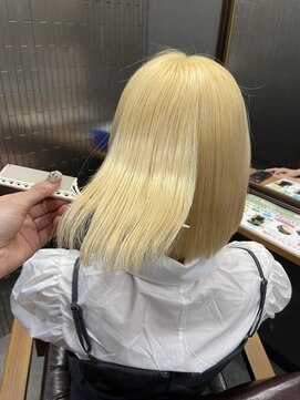 ボアップ 京橋店(boappu) #ブロンド#ハイトーン#抜きっぱなし#超音波トリートメント