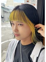 ヘアメイクエイト 丸山店(hair make No.8) << 担当 : AYAKA >> 外ハネボブ×フェイスフレーミング