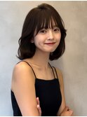 ウルフカット　タンバルモリ　タッセルボブ　韓国ボブ