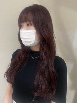 ポイントファイブバイソレイユ 小松店.5 by SOLEIL) 【カシスカラー】【ブリーチカラー】