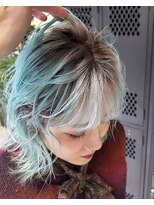 ヲタク(wotaku.)&nbsp;ルーツカラーデザインカラーダブルカラーケアブリーチハイトーン