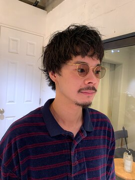 ヌース(NOOS) メンズショートウルフ