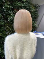 トリコ 柏(tricot) ショートボブxミルクティーベージュ