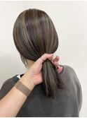 【MASAYA】コントラストハイライトカラー×白髪ぼかしカラー