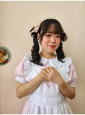 かわいいツインテール