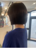 大人可愛い/切りっぱなしボブ/大人ボブ/似合わせボブ/ミニボブ