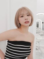 コア 表参道(COA)&nbsp;ボブヘア/レイヤーカット/ウエットヘア/オリーブベージュ/表参道