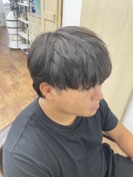 メルシー トータル ブランディング サロン(merci TOTAL BRANDING SALON) メンズ マッシュウルフ