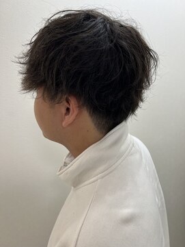 アールモンドヘア新世界 #シャドウパーマ