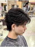 フェザーパーマ/メンズパーマ/鈴木楓竜