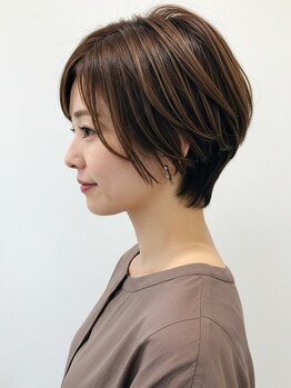 いろ髪 小岩店の写真/小岩&新小岩エリア口コミ4000件の実績*白髪を活かしたグレイカラー"部分染め¥1990根元染め¥2980"[小岩駅]