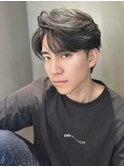 フェザーパーマニュアンスパーマダウンパーマメンズカット