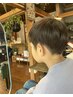 【かえで指名限定】キッズカット10%off(小学6年生まで)