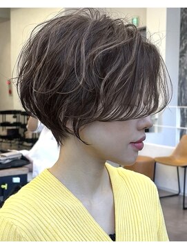 ビュー トウキョウ(VIEW TOKYO) ウェーブパーマ×くびれショート ショートボブ ショートヘア