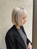 ボックスミコ(Box mico.)&nbsp;前髪/アンブレラカラー/こなれミディ/イメチェン/ウェーブパーマ