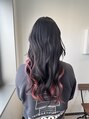テーラヘアー 東川口店(TELAHAIR)&nbsp;レッドピンクのインナーカラー【東川口】